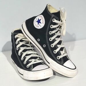 Black Converse Chuck Taylors High Tops Sneakers
